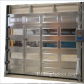 Transparent Sectional Acrylic Garage Door